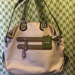 Coach full grain leather large bag